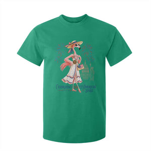 Celebrating 250 Years of American Spirit Flamingo T Shirt For Kid Cute Patriotic Tropical Bird Summer Landmarks Fireworks TS02 Irish Green Print Your Wear