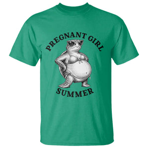 Funny Pregnant Girl Summer Turtle T Shirt Cute Stipple Maternity Bikini Sea Turtle Beach