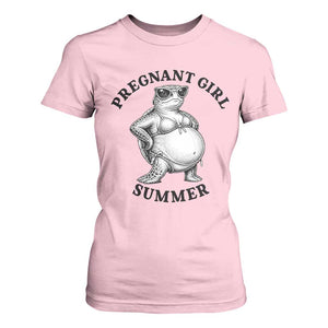 Funny Pregnant Girl Summer Turtle T Shirt For Women Cute Stipple Maternity Bikini Sea Turtle Beach