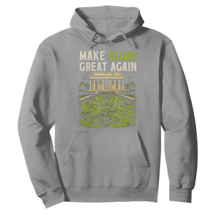 Make Algae Great Again Lincoln Memorial Reflecting Pool Graphic Hoodie Funny Washington DC Viral Swamp Meme
