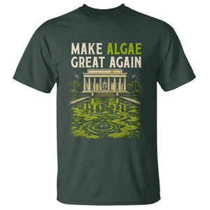Make Algae Great Again Lincoln Memorial Reflecting Pool Graphic T Shirt Funny Washington DC Viral Swamp Meme