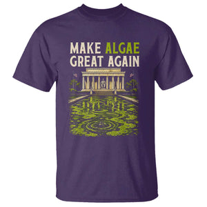 Make Algae Great Again Lincoln Memorial Reflecting Pool Graphic T Shirt Funny Washington DC Viral Swamp Meme
