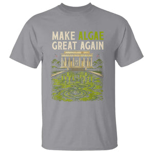 Make Algae Great Again Lincoln Memorial Reflecting Pool Graphic T Shirt Funny Washington DC Viral Swamp Meme