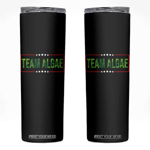 Team Algae Satire Skinny Tumbler Funny Lincoln Memorial Reflecting Pool Meme Parody
