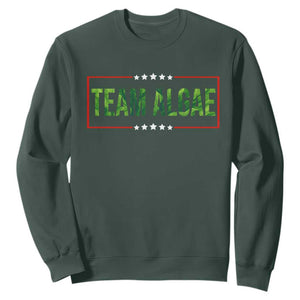 Team Algae Satire Sweatshirt Funny Lincoln Memorial Reflecting Pool Meme Parody