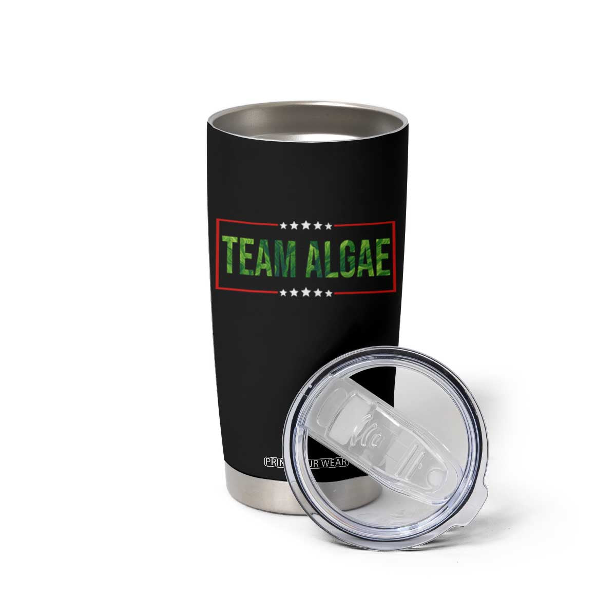 Team Algae Satire Tumbler Cup Funny Lincoln Memorial Reflecting Pool Meme Parody