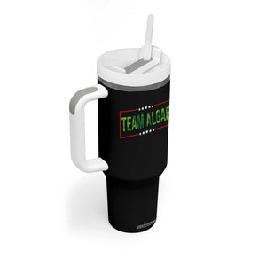 Team Algae Satire Tumbler With Handle Funny Lincoln Memorial Reflecting Pool Meme Parody