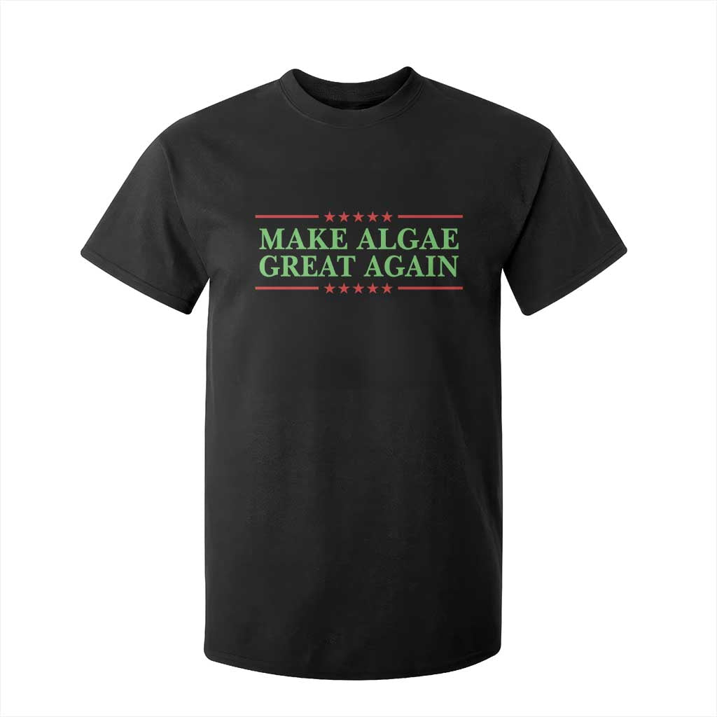 Make Algae Great Again Retro T Shirt For Kid Funny Lincoln Memorial Reflecting Pool Parody Meme