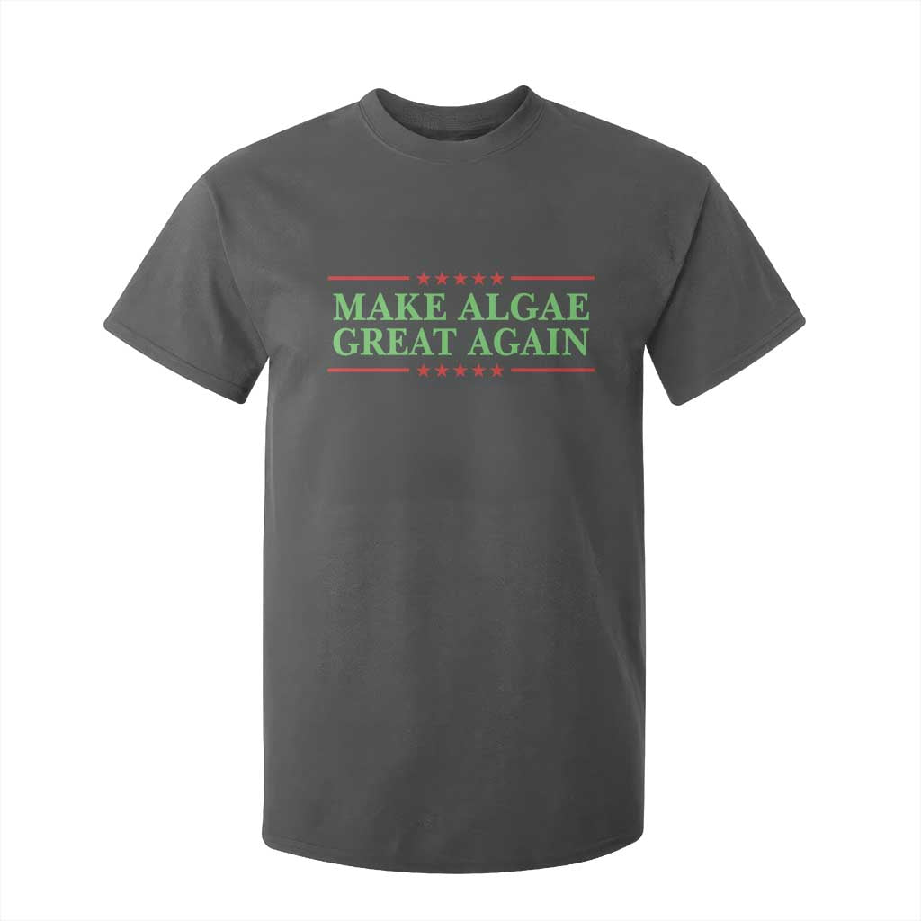 Make Algae Great Again Retro T Shirt For Kid Funny Lincoln Memorial Reflecting Pool Parody Meme