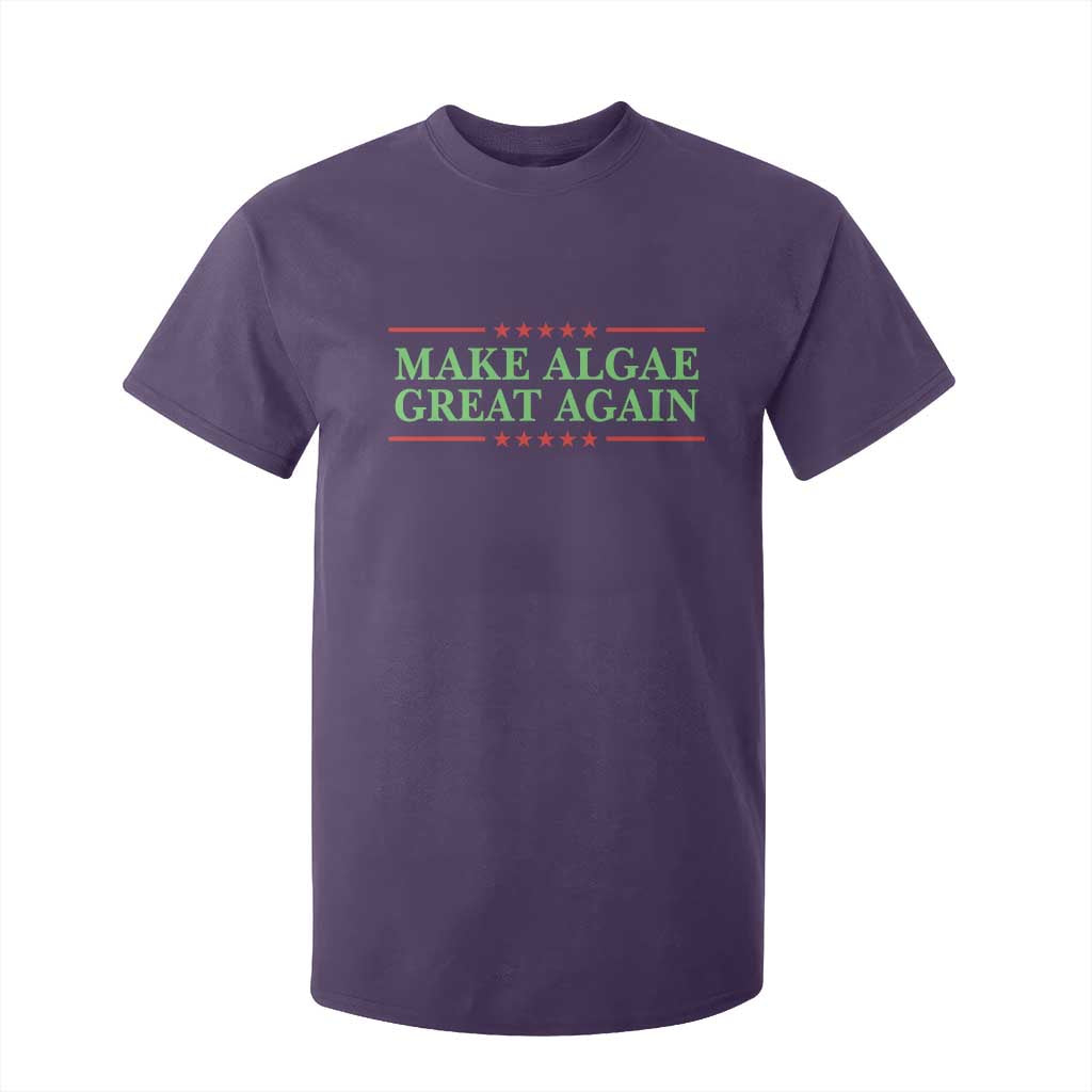 Make Algae Great Again Retro T Shirt For Kid Funny Lincoln Memorial Reflecting Pool Parody Meme
