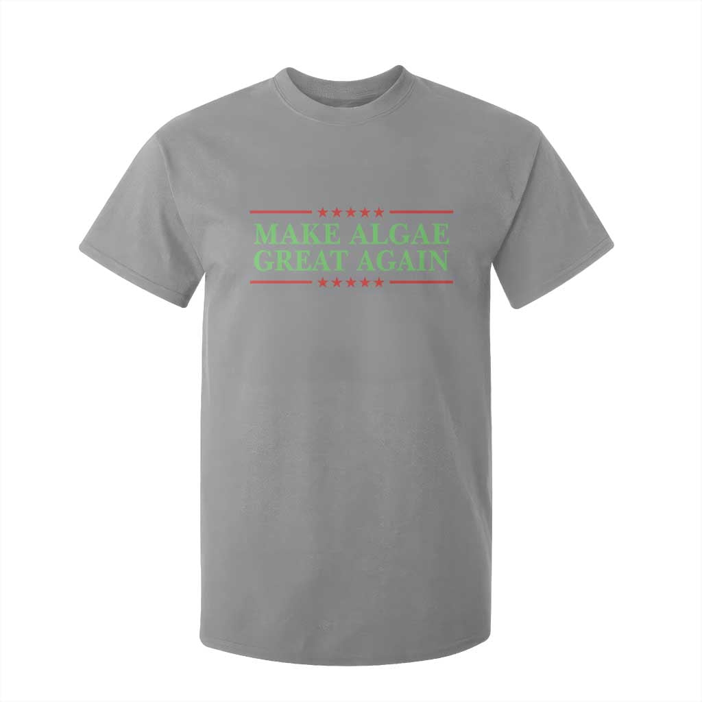 Make Algae Great Again Retro T Shirt For Kid Funny Lincoln Memorial Reflecting Pool Parody Meme