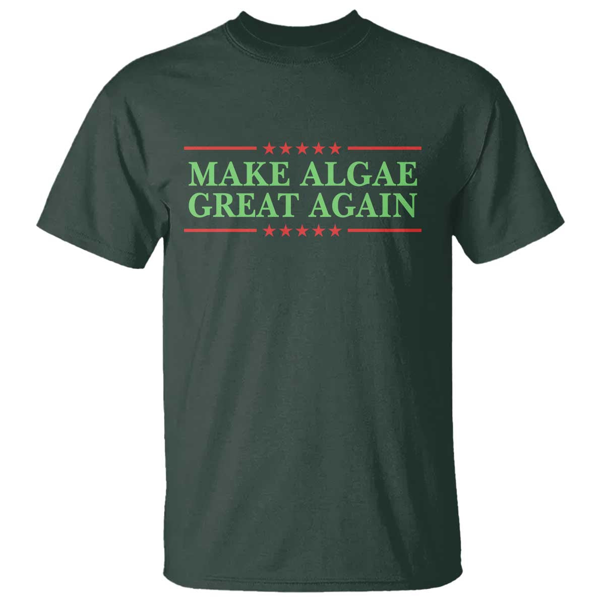 Make Algae Great Again Retro T Shirt Funny Lincoln Memorial Reflecting Pool Parody Meme