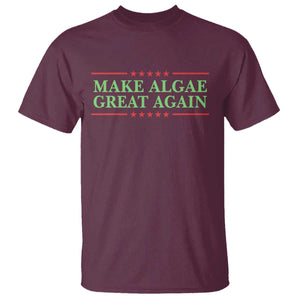 Make Algae Great Again Retro T Shirt Funny Lincoln Memorial Reflecting Pool Parody Meme