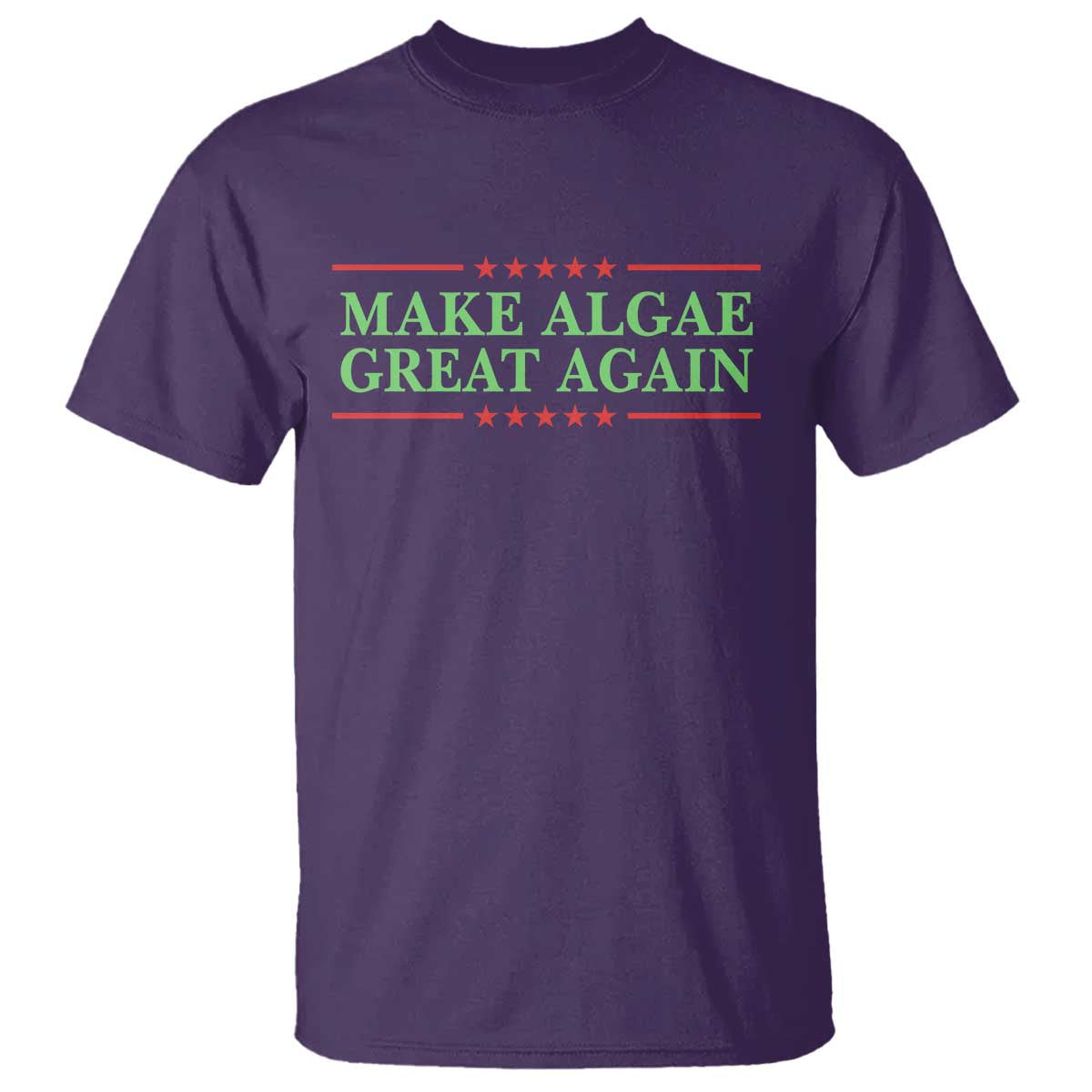 Make Algae Great Again Retro T Shirt Funny Lincoln Memorial Reflecting Pool Parody Meme