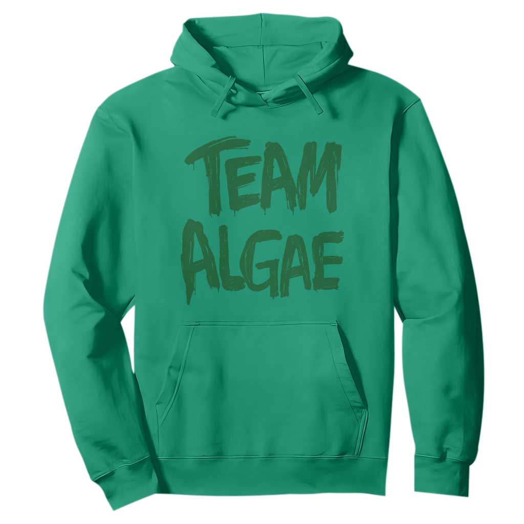 Team Algae Slime Dripping Style Graphic Hoodie Viral Lincoln Memorial Reflecting Pool Swamp Meme