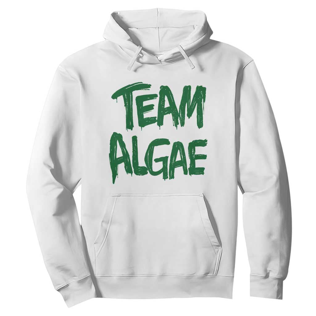 Team Algae Slime Dripping Style Graphic Hoodie Viral Lincoln Memorial Reflecting Pool Swamp Meme