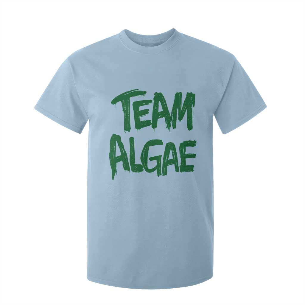 Team Algae Slime Dripping Style Graphic T Shirt For Kid Viral Lincoln Memorial Reflecting Pool Swamp Meme