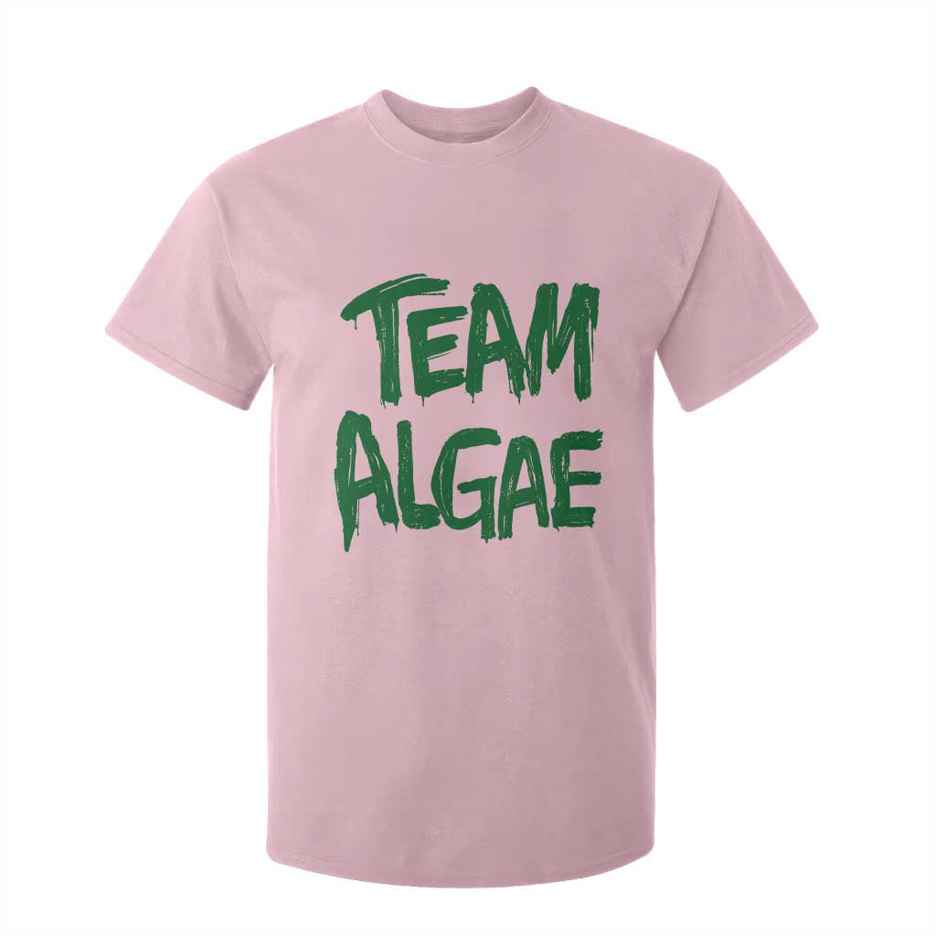 Team Algae Slime Dripping Style Graphic T Shirt For Kid Viral Lincoln Memorial Reflecting Pool Swamp Meme