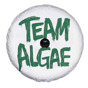 Team Algae Slime Dripping Style Graphic Spare Tire Cover Viral Lincoln Memorial Reflecting Pool Swamp Meme
