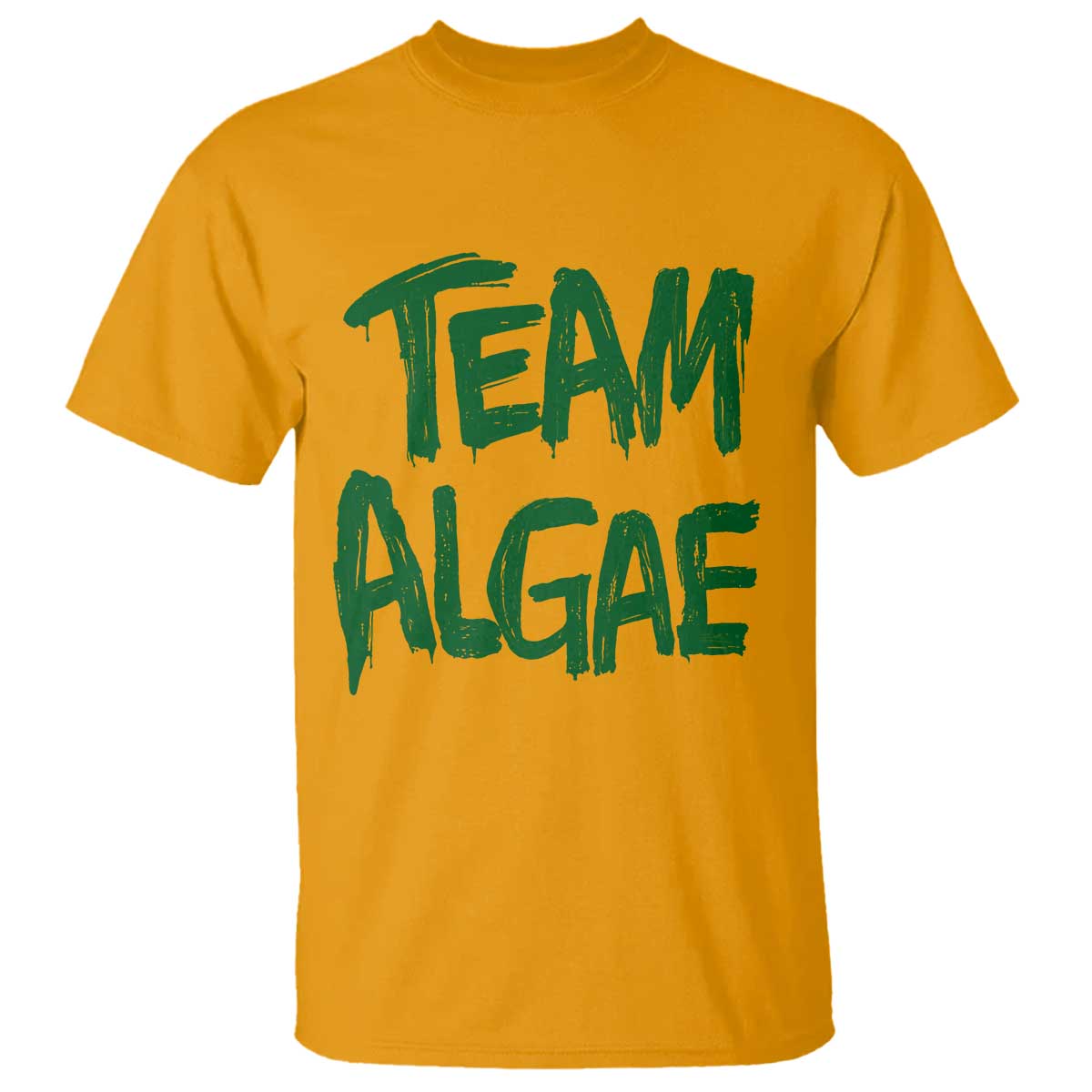 Team Algae Slime Dripping Style Graphic T Shirt Viral Lincoln Memorial Reflecting Pool Swamp Meme