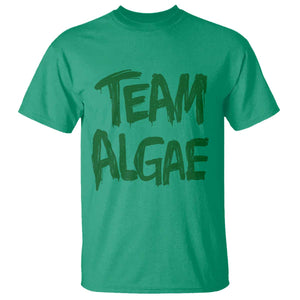 Team Algae Slime Dripping Style Graphic T Shirt Viral Lincoln Memorial Reflecting Pool Swamp Meme