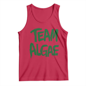 Team Algae Slime Dripping Style Graphic Tank Top Viral Lincoln Memorial Reflecting Pool Swamp Meme