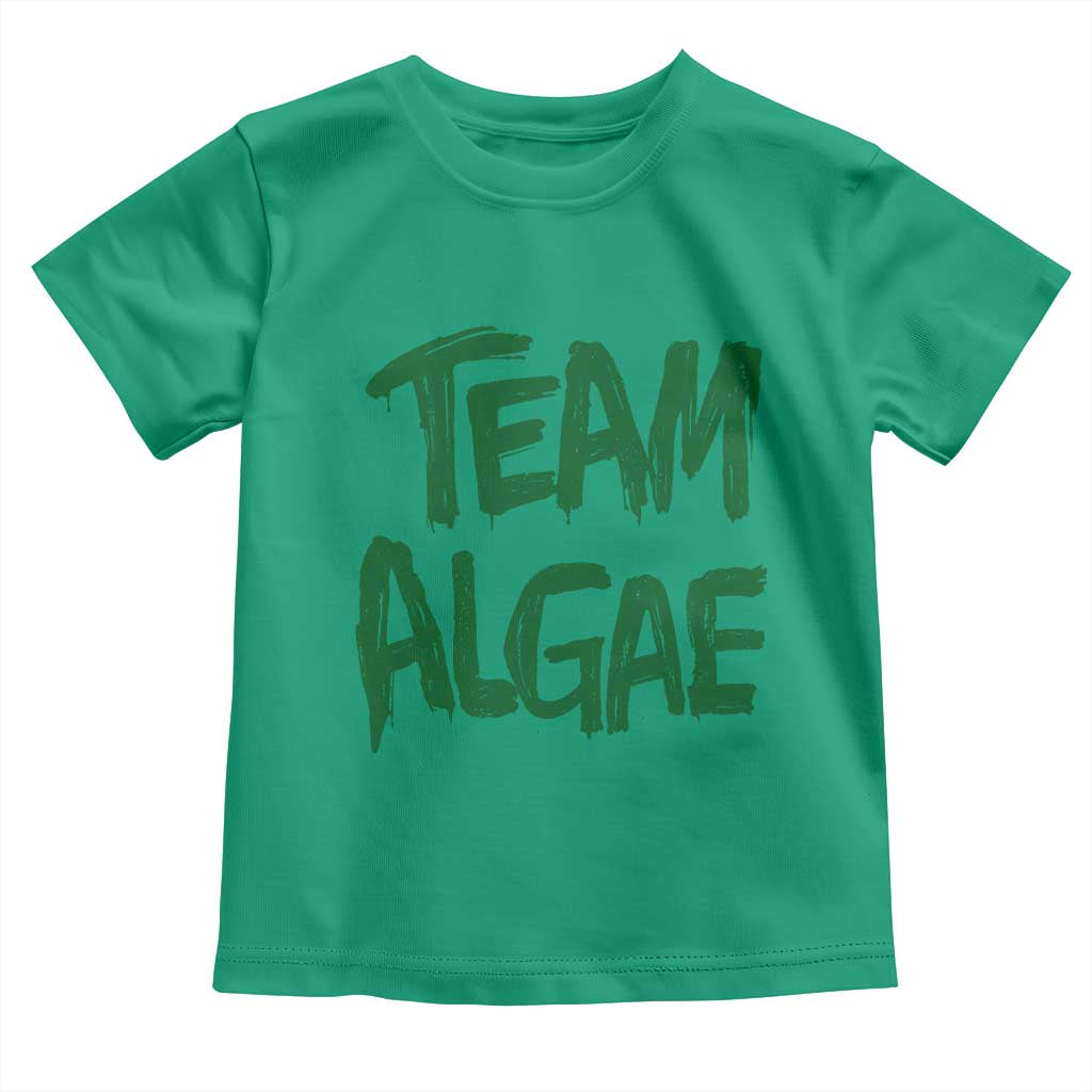 Team Algae Slime Dripping Style Graphic Toddler T Shirt Viral Lincoln Memorial Reflecting Pool Swamp Meme
