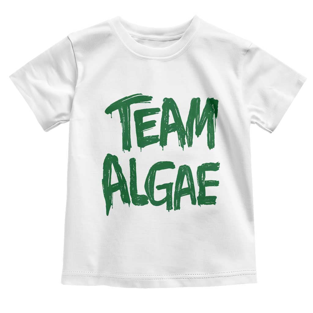 Team Algae Slime Dripping Style Graphic Toddler T Shirt Viral Lincoln Memorial Reflecting Pool Swamp Meme