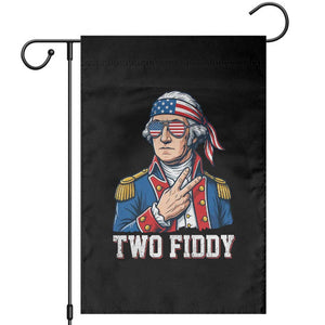 Two Fiddy George Washington Bandana Garden Flag Funny Cool Sunglasses American Flag Headband Peace Sign Patriotic