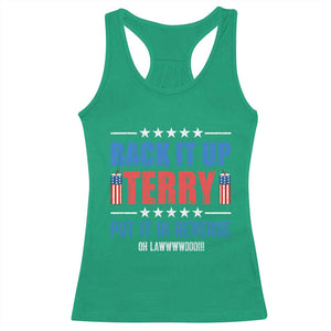 Back It Up Terry Put It In Reverse Oh Lawd Racerback Tank Top Funny 4th of July Fireworks Patriotic
