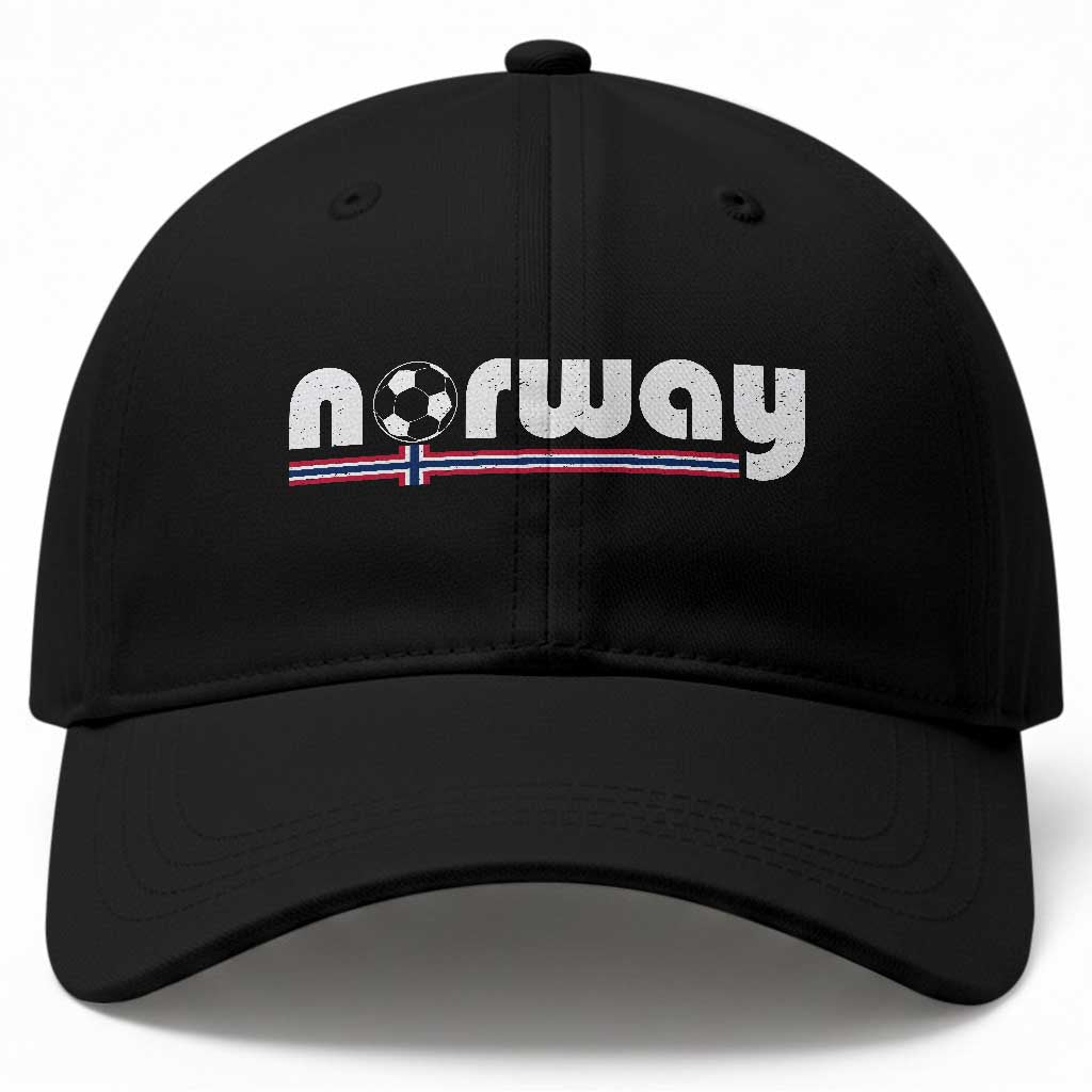 Classic Norway Soccer Vintage Norwegian Flag Baseball Cap Football Fans Support TS02 Print Your Wear