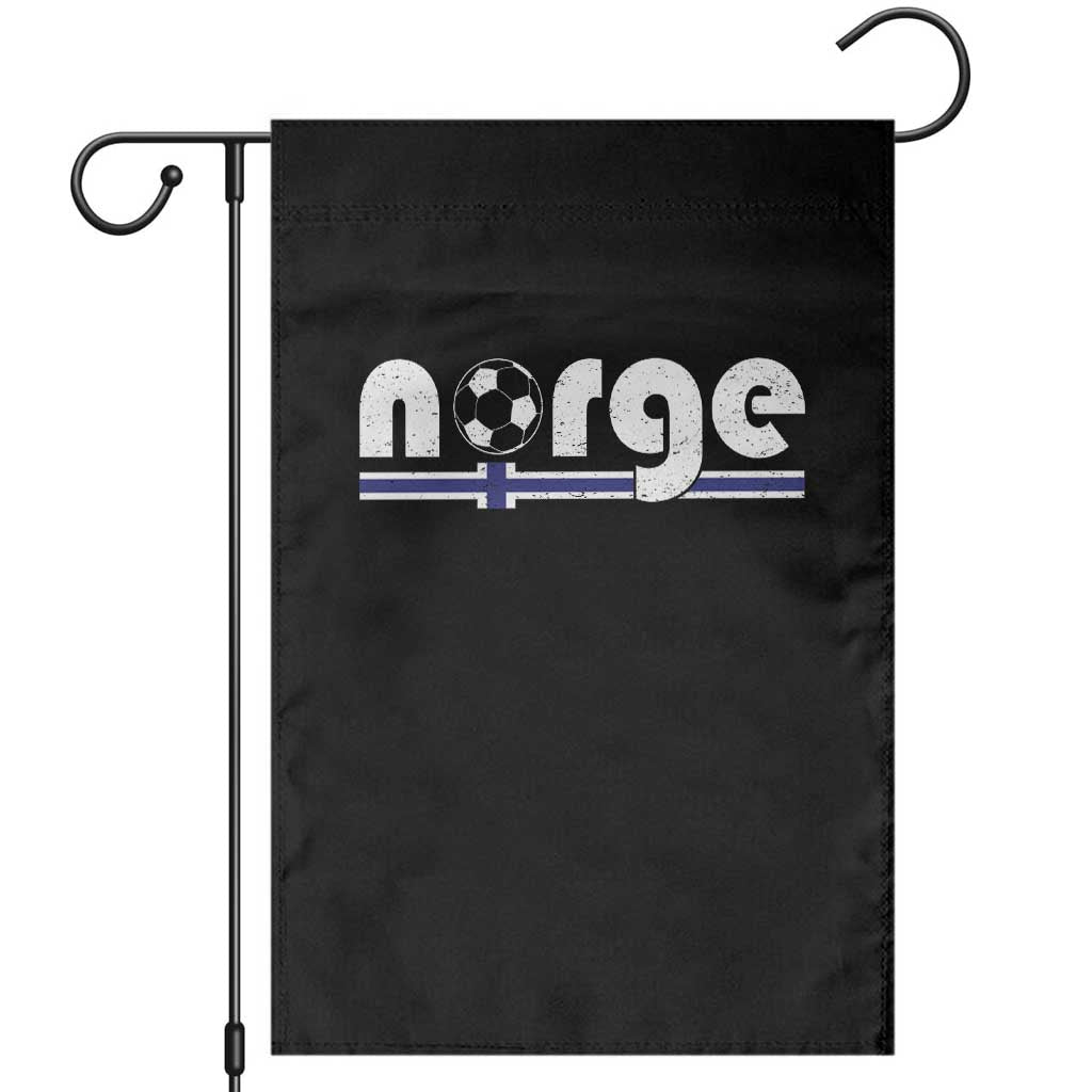 Vintage Norge Norway Flag Norwegian Pride Garden Flag Soccer Lover Football Fans Support TS02 Black Print Your Wear