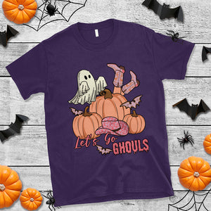 Let's Go Ghouls Halloween Costume Retro Rodeo Halloween Cowgirl T Shirt TS02 Printyourwear