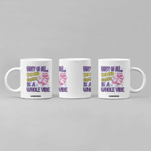 Cute Raccoon 2nd Grade Student Teacher Preppy Style Coffee Mug First of All Second Grade Is A Whole Vibe Back To School