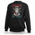 Native American Sweatshirt Native Blood Runs Through My Veins Proud TS02 Black Printyourwear
