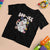 Ghost Halloween Costume T Shirt For Kid Spooky Season Hippie Boujee Boo-Jee TS02 Black Print Your Wear