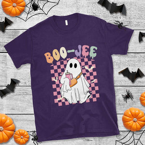 Ghost Halloween Costume T Shirt Spooky Season Cute Boujee Boo-Jee TS02 Purple Print Your Wear