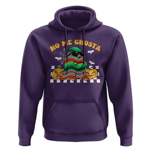 Mexican Ghost Hoodie No Me Ghosta Funny Halloween Ghost Retro Boo Sheet TS02 Purple Print Your Wear
