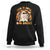 Ghost Halloween Costume Sweatshirt Funny This is Some Boo Sheet TS02 Black Print Your Wear
