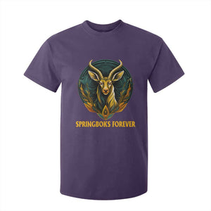 South Africa Rugby Springboks T Shirt For Kid Forever Stronger Together Go Bokke TS02 Purple Print Your Wear