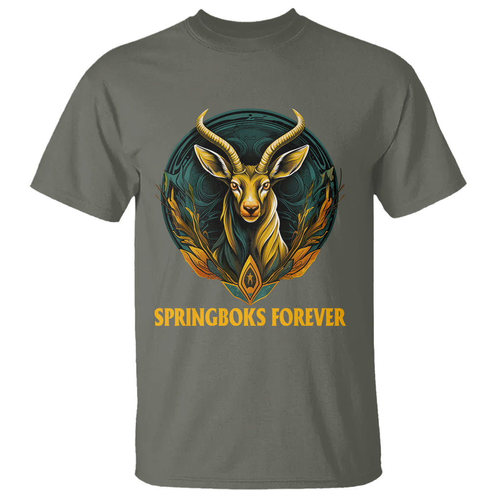 South Africa Rugby T Shirt Springboks Forever Stronger Together Go Bokke TS02 Printyourwear