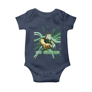 South Africa Rugby Springboks Baby Onesie Go Bokke Forever Stronger Together TS02 Navy Print Your Wear