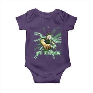 South Africa Rugby Springboks Baby Onesie Go Bokke Forever Stronger Together TS02 Purple Print Your Wear