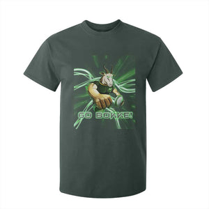 South Africa Rugby Springboks T Shirt For Kid Go Bokke Forever Stronger Together TS02 Dark Forest Green Print Your Wear