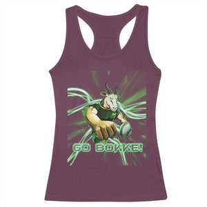 South Africa Rugby Springboks Racerback Tank Top Go Bokke Forever Stronger Together TS02 Maroon Print Your Wear