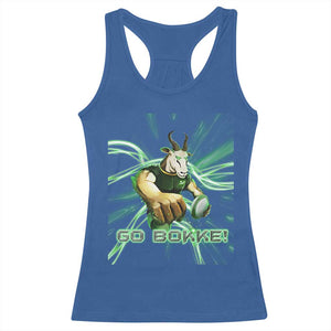 South Africa Rugby Springboks Racerback Tank Top Go Bokke Forever Stronger Together TS02 Royal Blue Print Your Wear