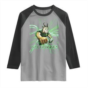 South Africa Rugby Springboks Raglan Shirt Go Bokke Forever Stronger Together TS02 Sport Gray Black Print Your Wear