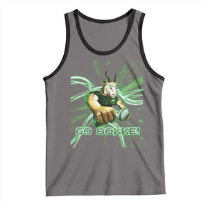 South Africa Rugby Springboks Tank Top Go Bokke Forever Stronger Together TS02 Deep Heather Black Print Your Wear