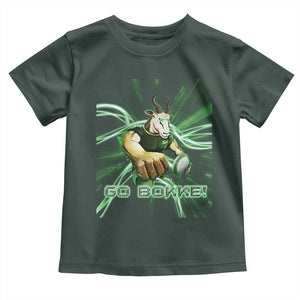 South Africa Rugby Springboks Toddler T Shirt Go Bokke Forever Stronger Together TS02 Dark Forest Green Print Your Wear