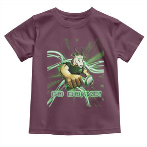 South Africa Rugby Springboks Toddler T Shirt Go Bokke Forever Stronger Together TS02 Maroon Print Your Wear